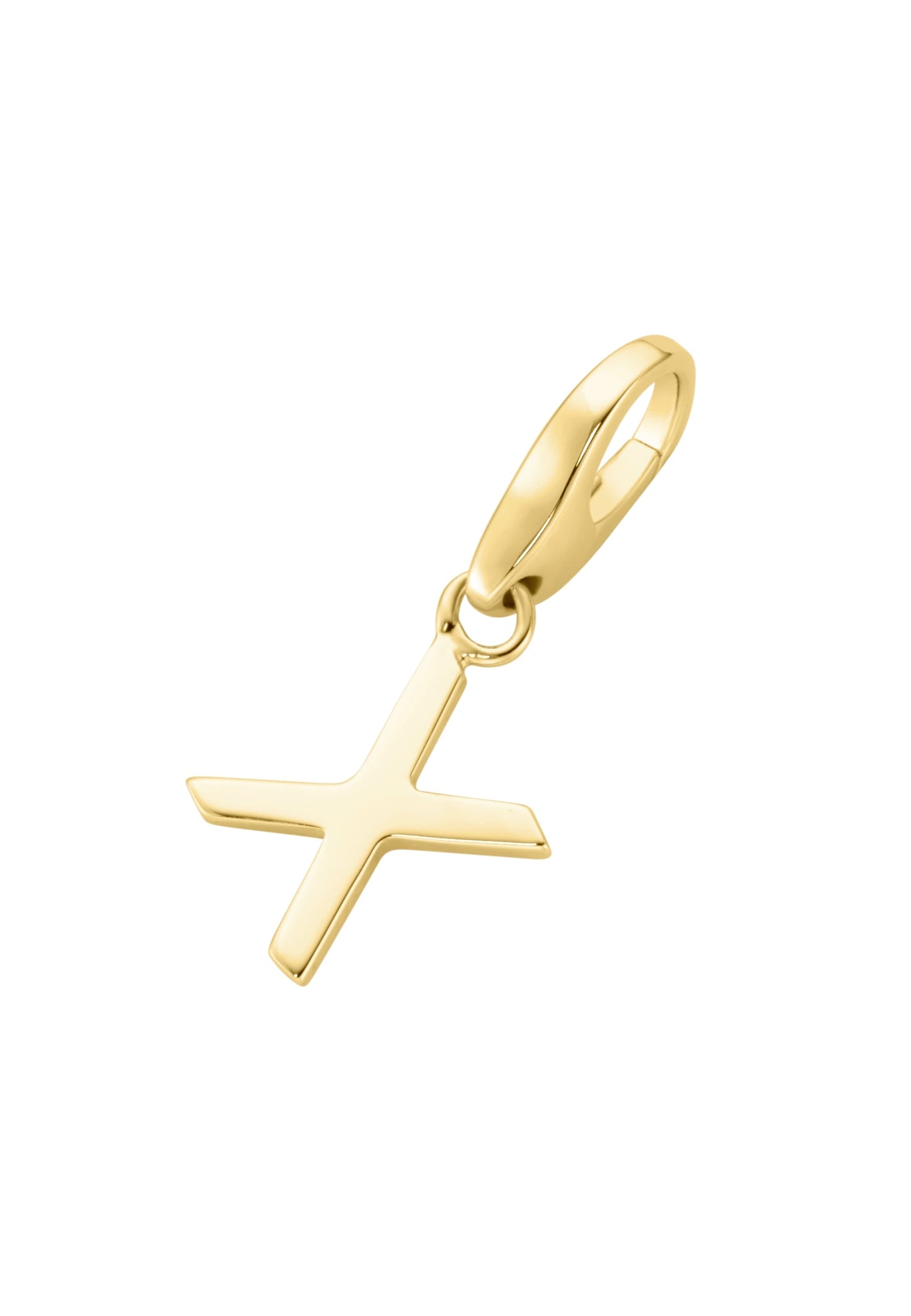 Bedel X verguld (goud op zilver)