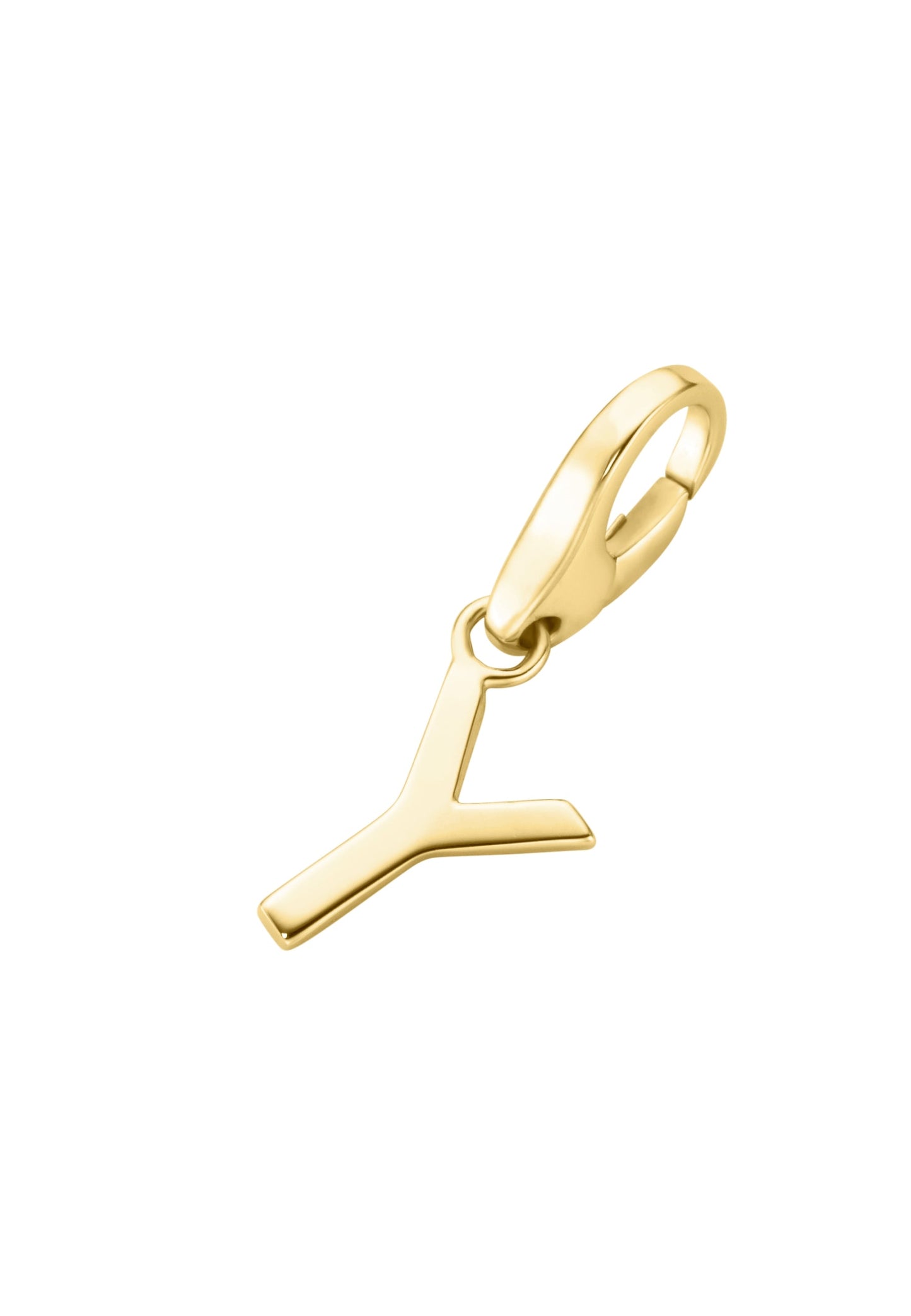 Bedel Y verguld (goud op zilver)