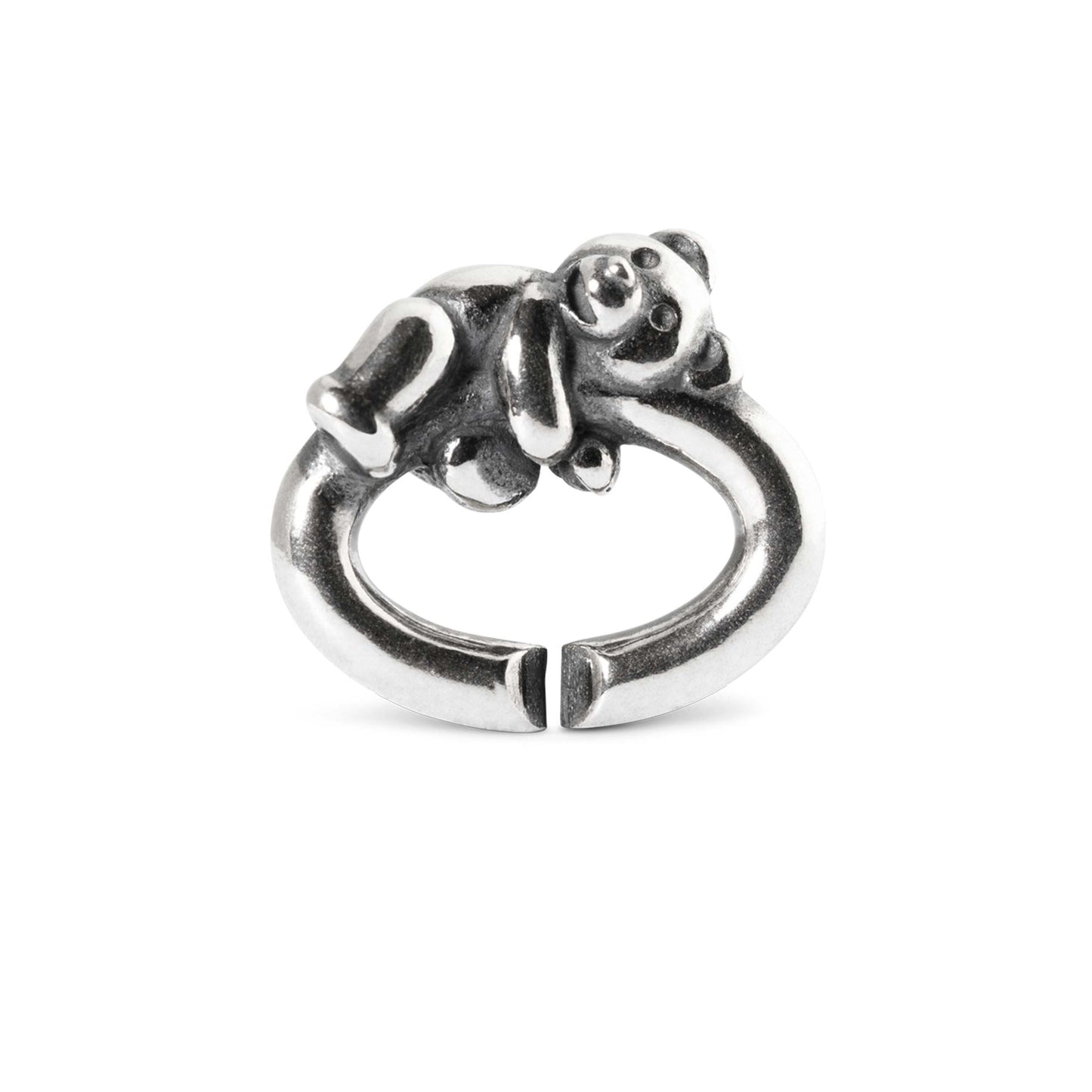 Bear Single Silver Link