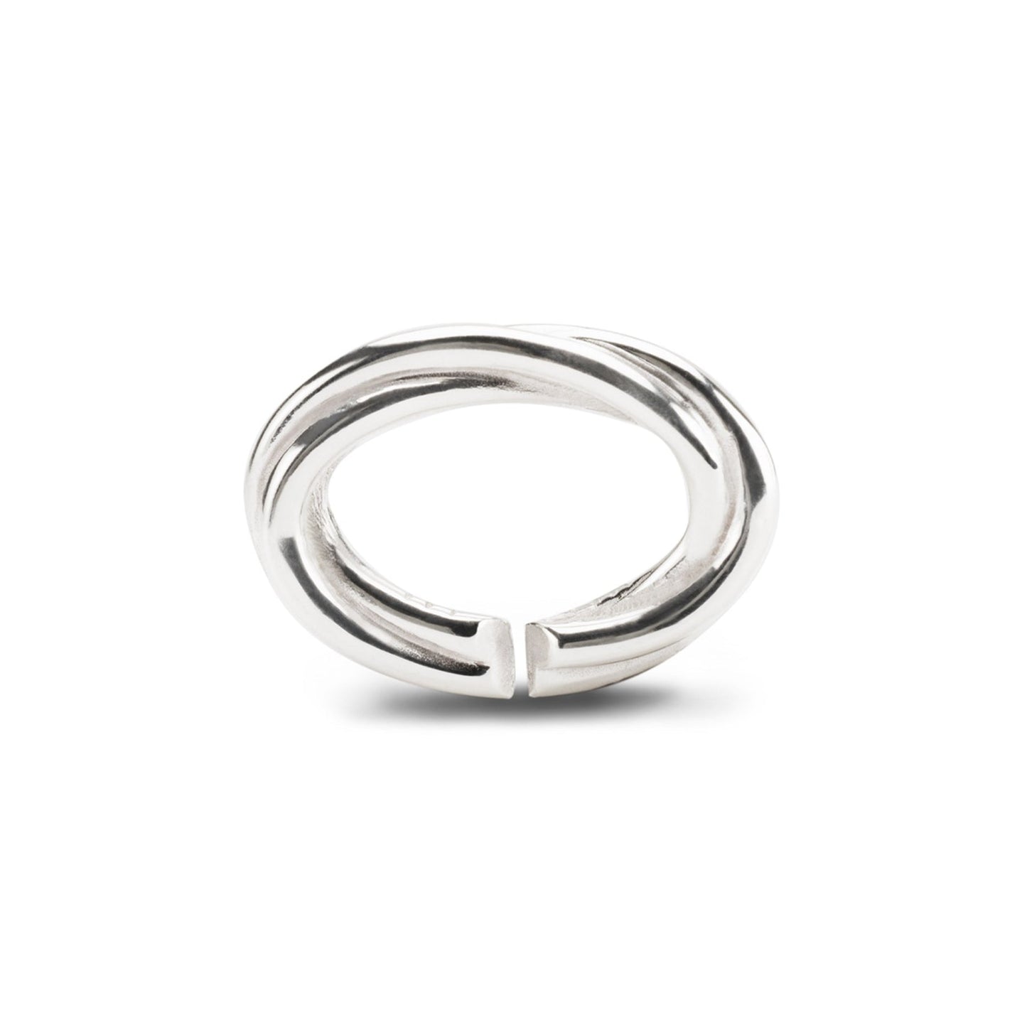 Triple Tangle Single Silver Link