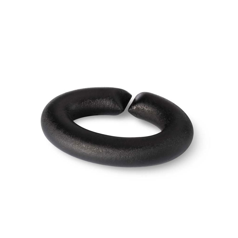 Black rubber X