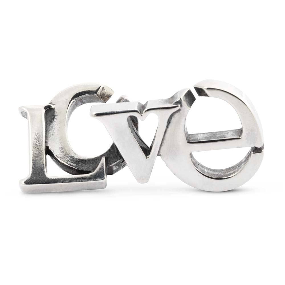 Love double silver link