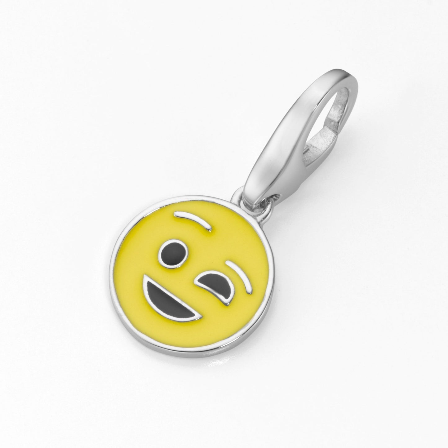 Bedel smiley met knipperende ogen