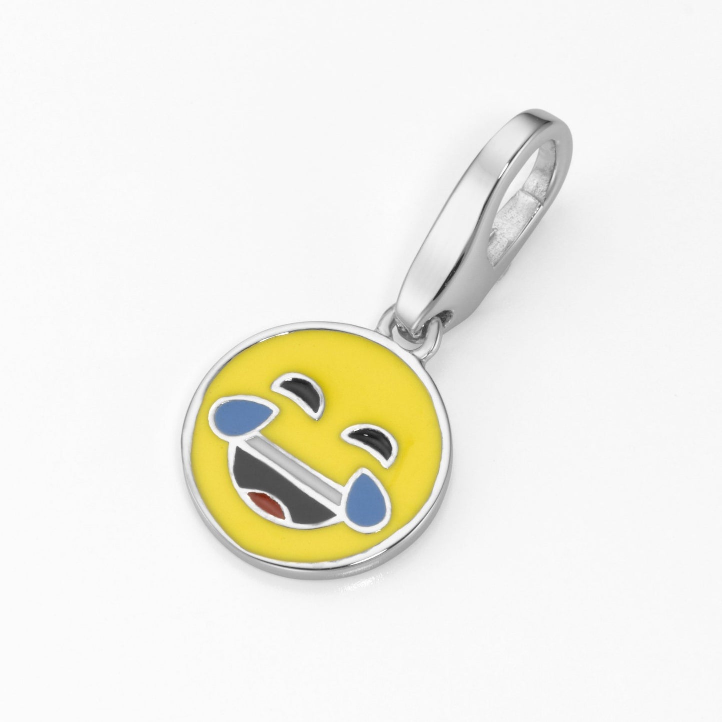 Bedel smiley met lachende tranen ogen