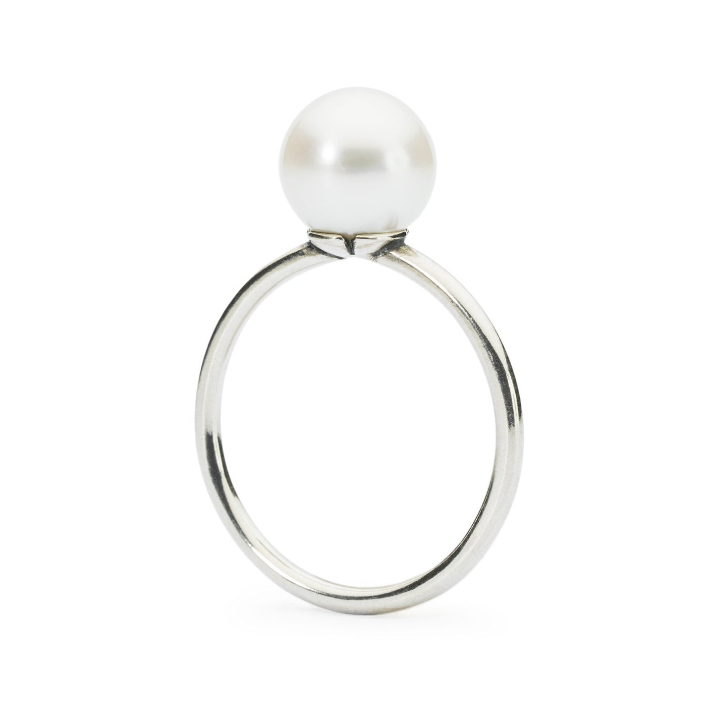 Ring met witte parel