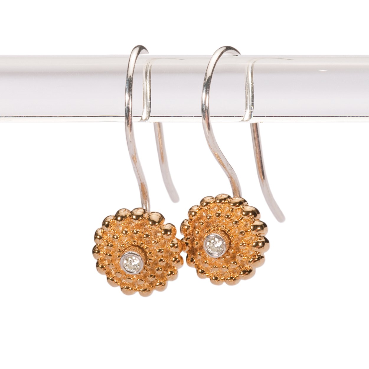 Zonnecirkel klein verguld