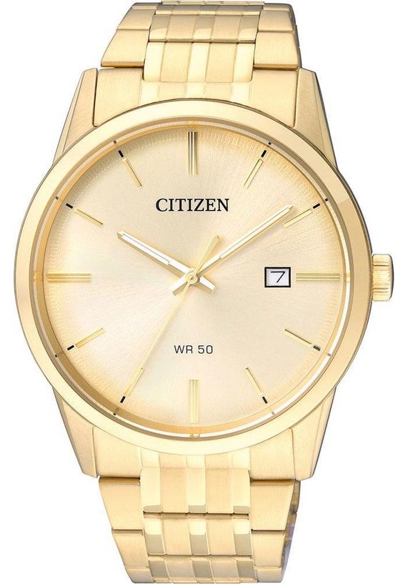 Edelstaal Goudkleurig Citizen Herenhorloge BI5002-57P