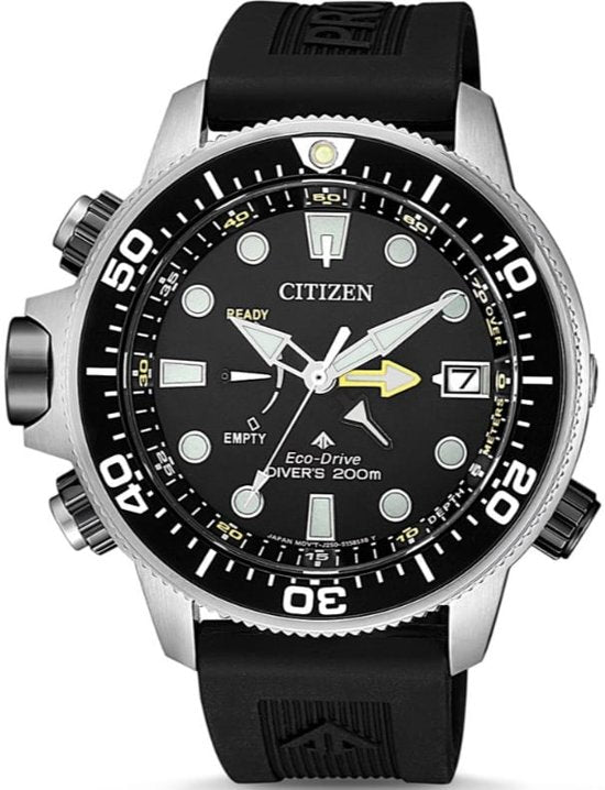 Citizen Eco-Drive BN2036-14E Duikhorloge Promaster Sea Aqualand Eco Drive Zwart Herenhorloge