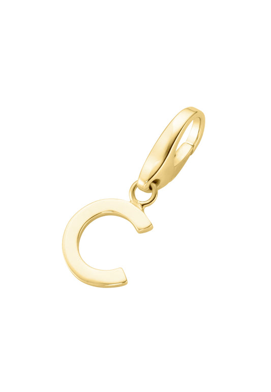 Bedel C verguld (goud op zilver)