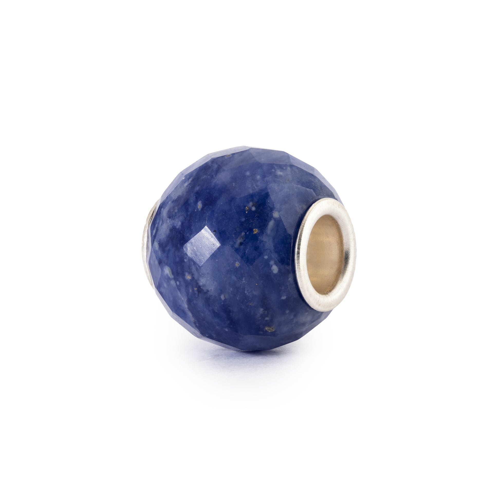 Gefacetteerde blauw sodaliet, rond