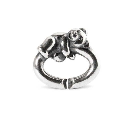 Bear Single Silver Link