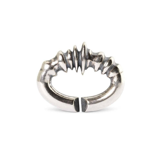 Sound wave, single silver link