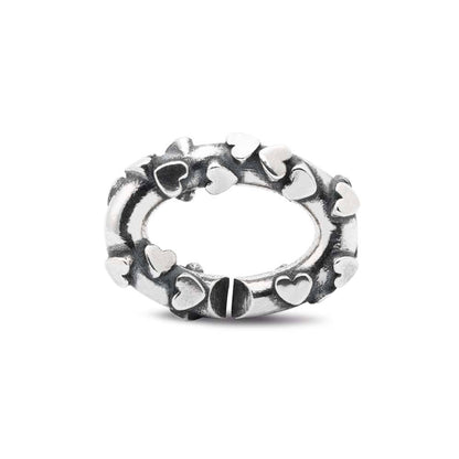 Lots of love single silver link