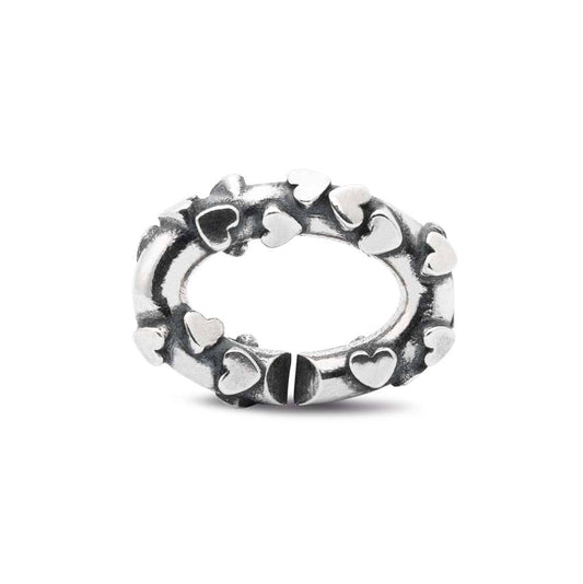 Lots of love single silver link