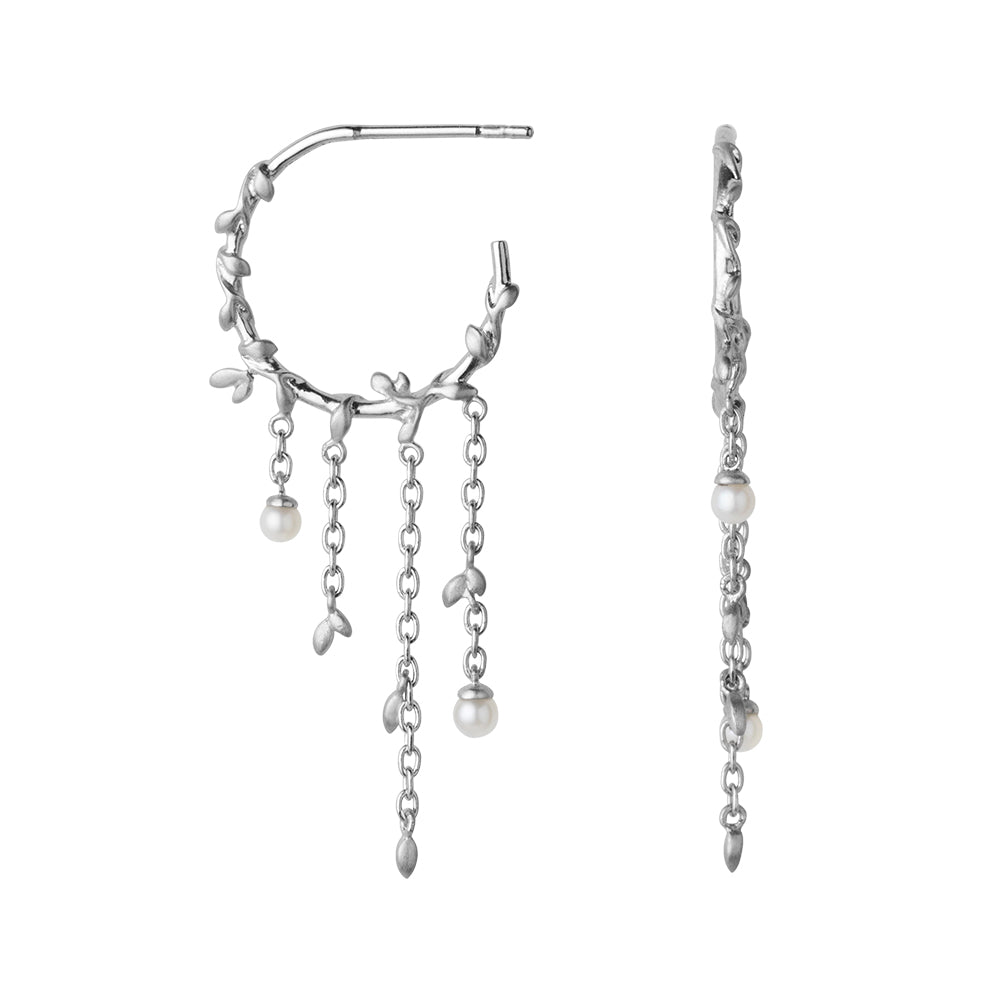 Jungle Ivy Hoop Pearl