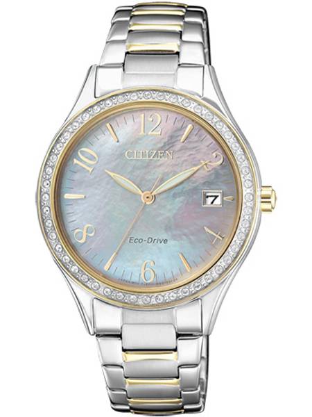 Citizen Eco-Drive EO1184-81D Dameshorloge met Swarovski steentjes.