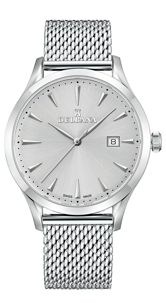 Como, Klassiek herenhorloge met datum. 41801.694.6.061