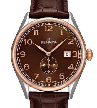 Fiorentino, Klassiek herenhorloge met kleine secondewijzer en datum. 53601.682.6.102