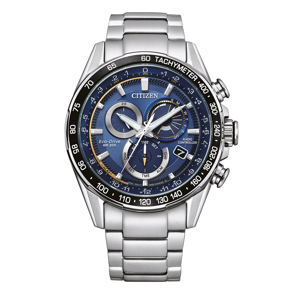 Citizen heren edelstaal Eco-drive, radio controlled CB5914-89L