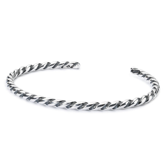 Twisted Zilveren Bangle