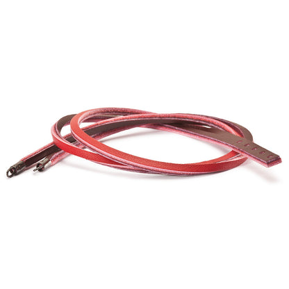 Rood / Bordeaux Leren Armband