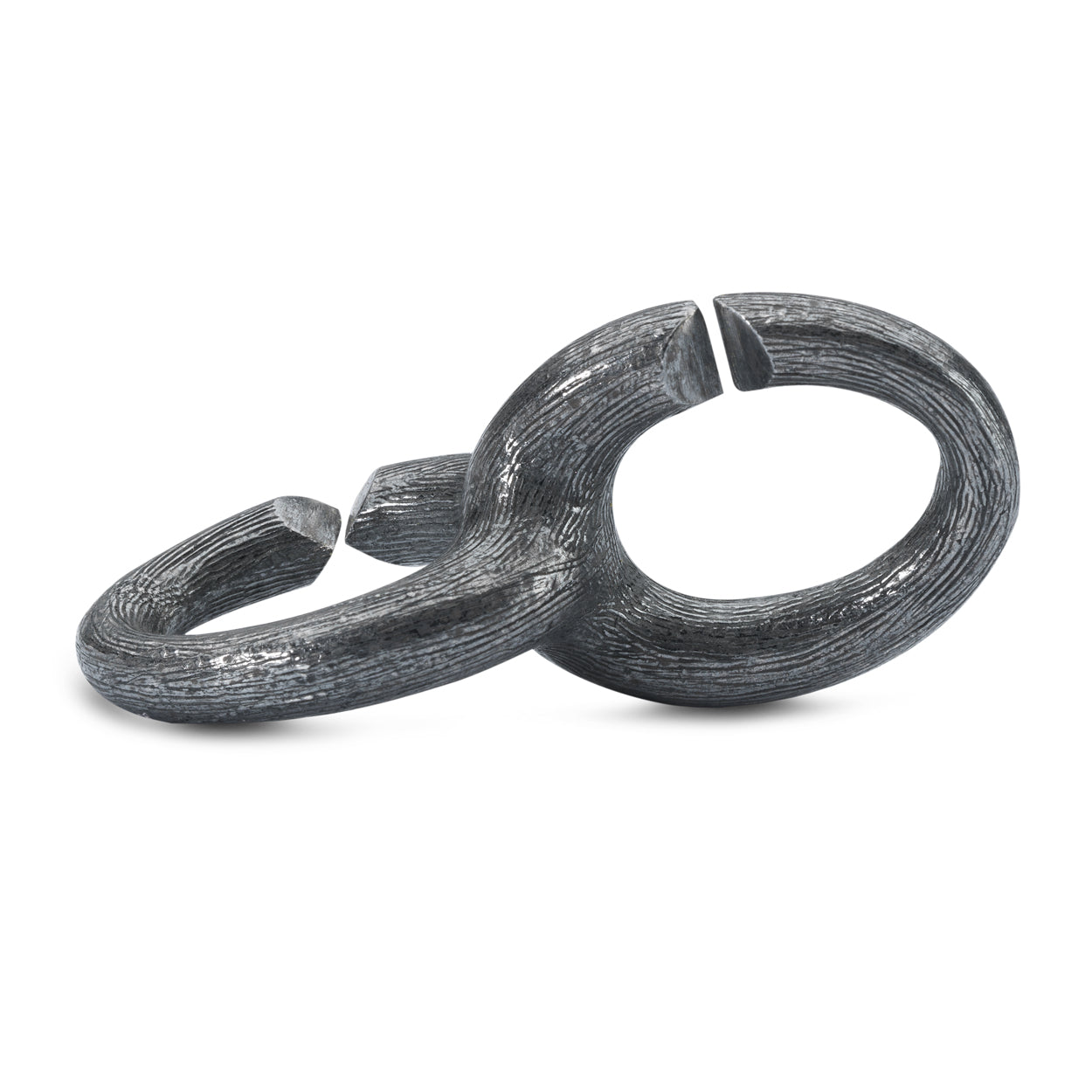 Dark Night Double Silver Link