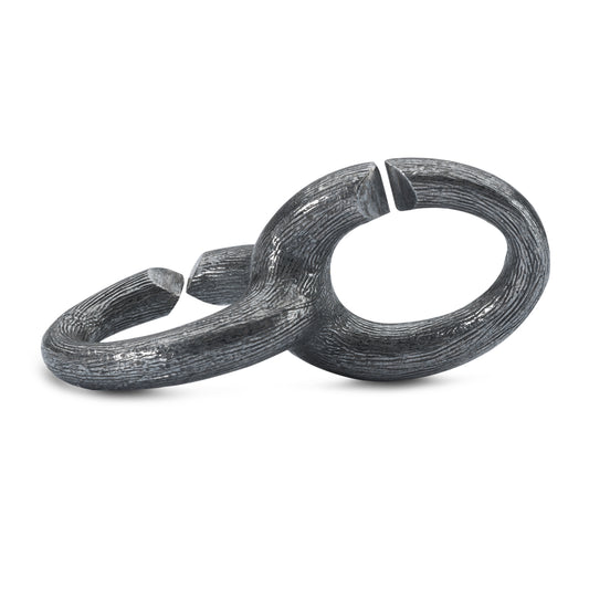 Dark Night Double Silver Link
