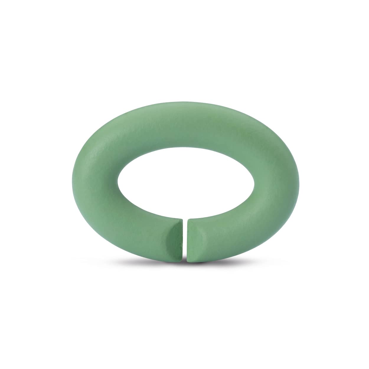 Pale green rubber