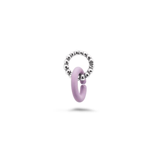 Eternal pastel violet earring