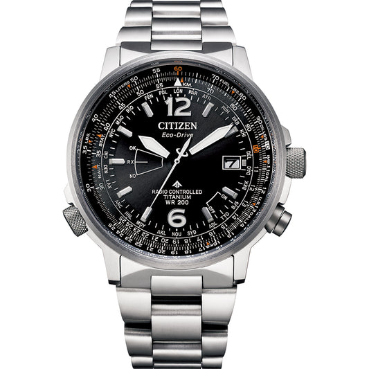 Citizen Radio Controlled CB0230-81E Horloge Eco-Drive Super Titanium™