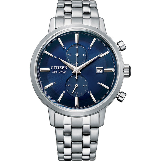 Citizen CA7060-88L horloge Eco-Drive Chrono Blauw