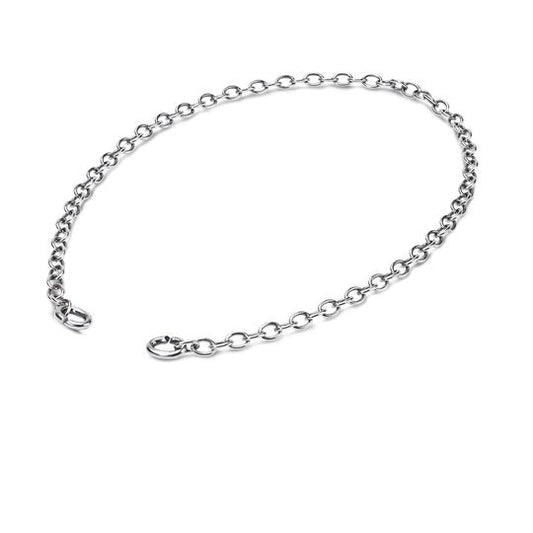 Link chain 40 cm silver