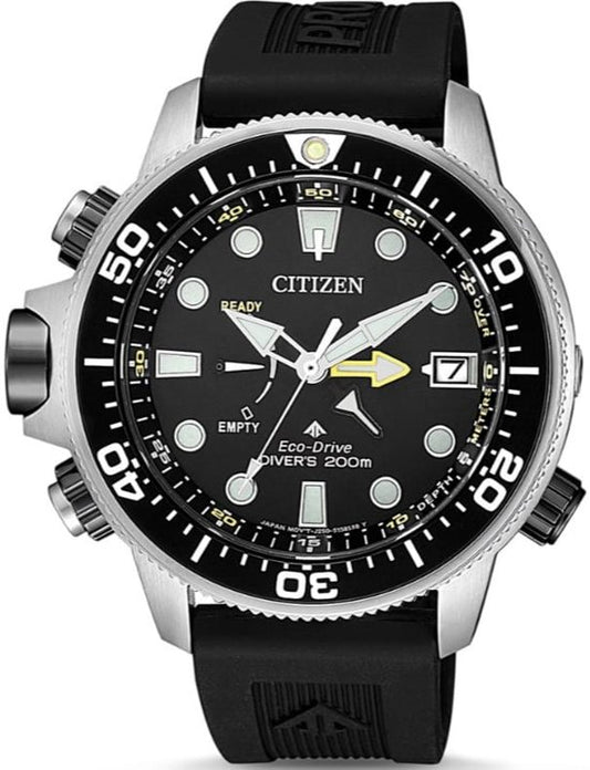 Citizen Eco-Drive BN2036-14E Duikhorloge Promaster Sea Aqualand Eco Drive Zwart Herenhorloge